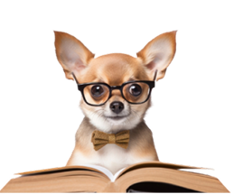 Пес, що читає книжку